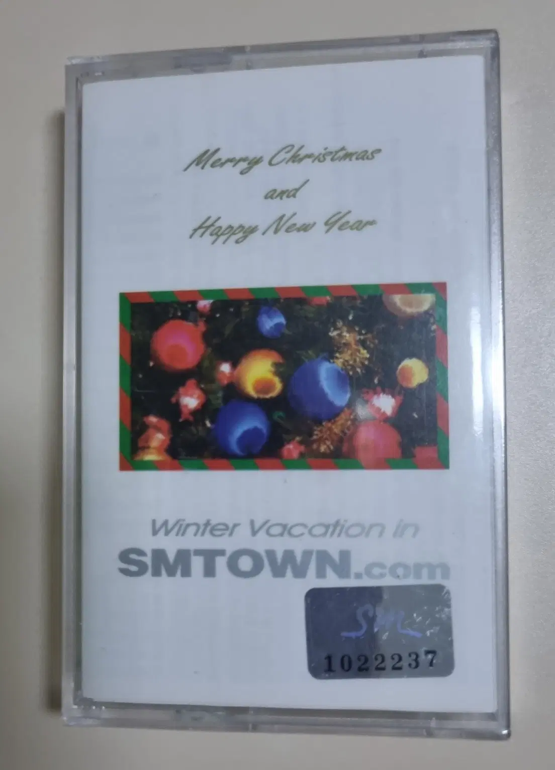 SMTOWN 윈터 베케이션 (미개봉 카세트테이프)