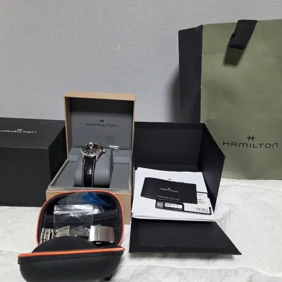해밀턴 머피 38mm 메탈 포함