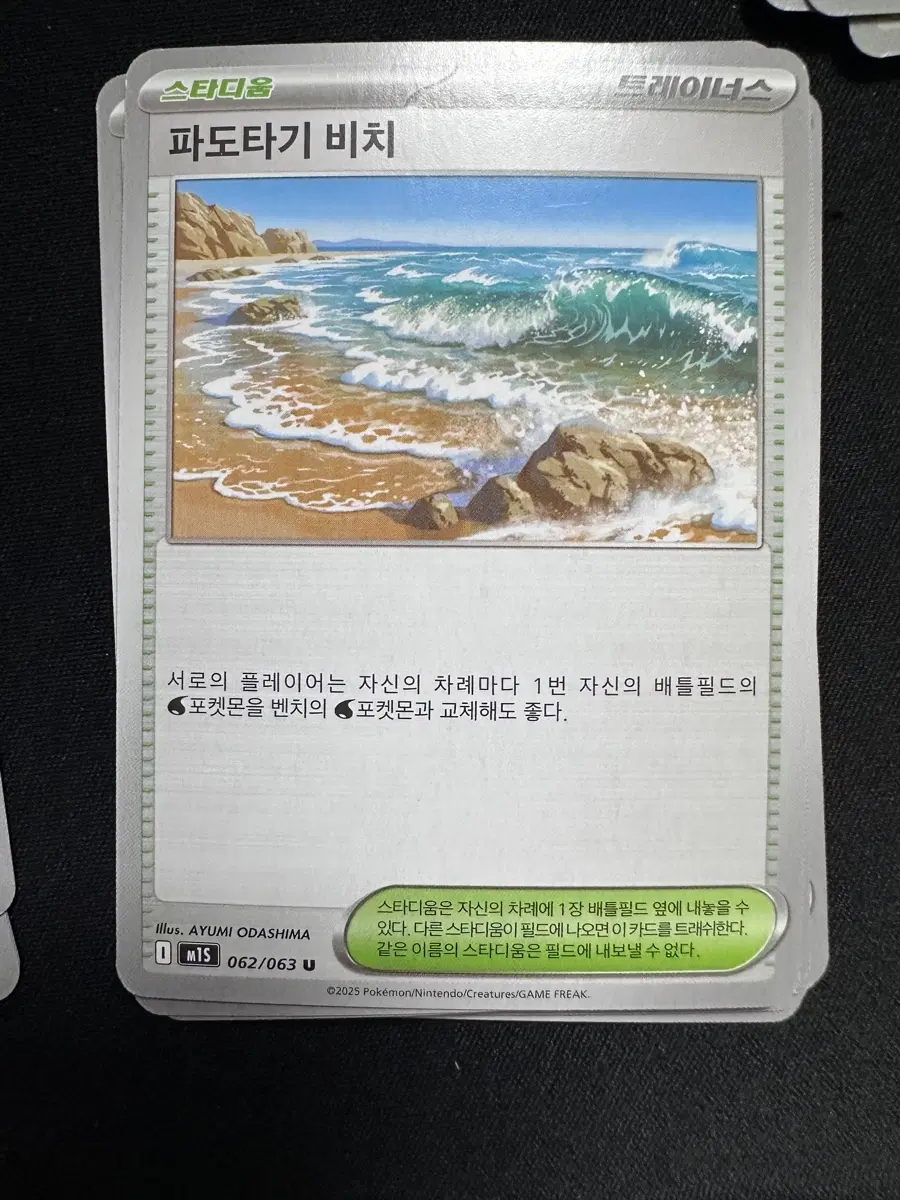 포켓몬카드 스타디움 파도타기 비치 덱소스