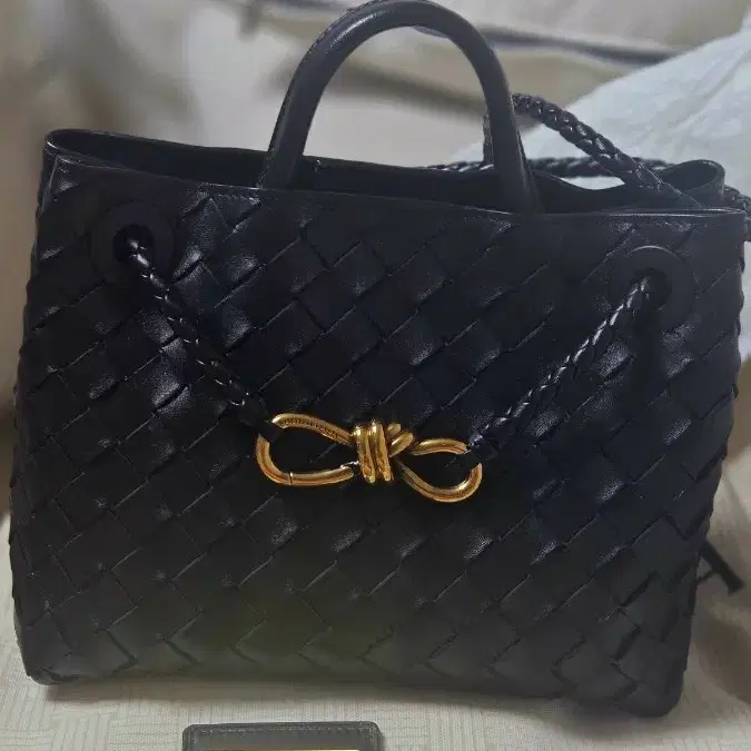 보테가베네타 안디아모 스몰 블랙 사진 5
