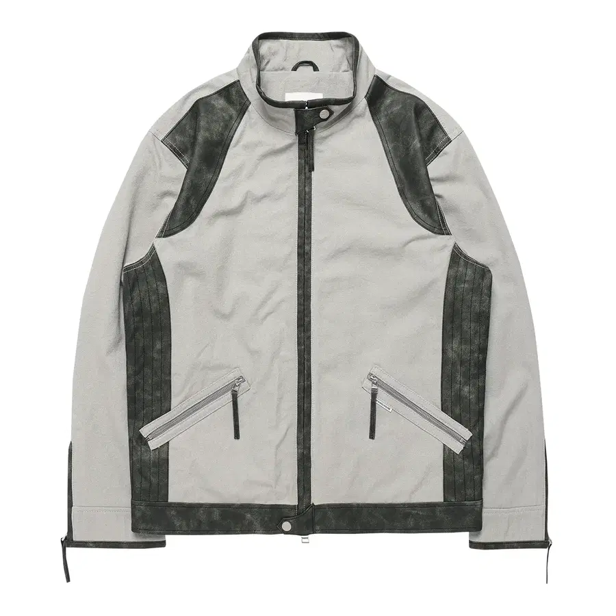 [The vinyl house] MOTOR JACKET GREY