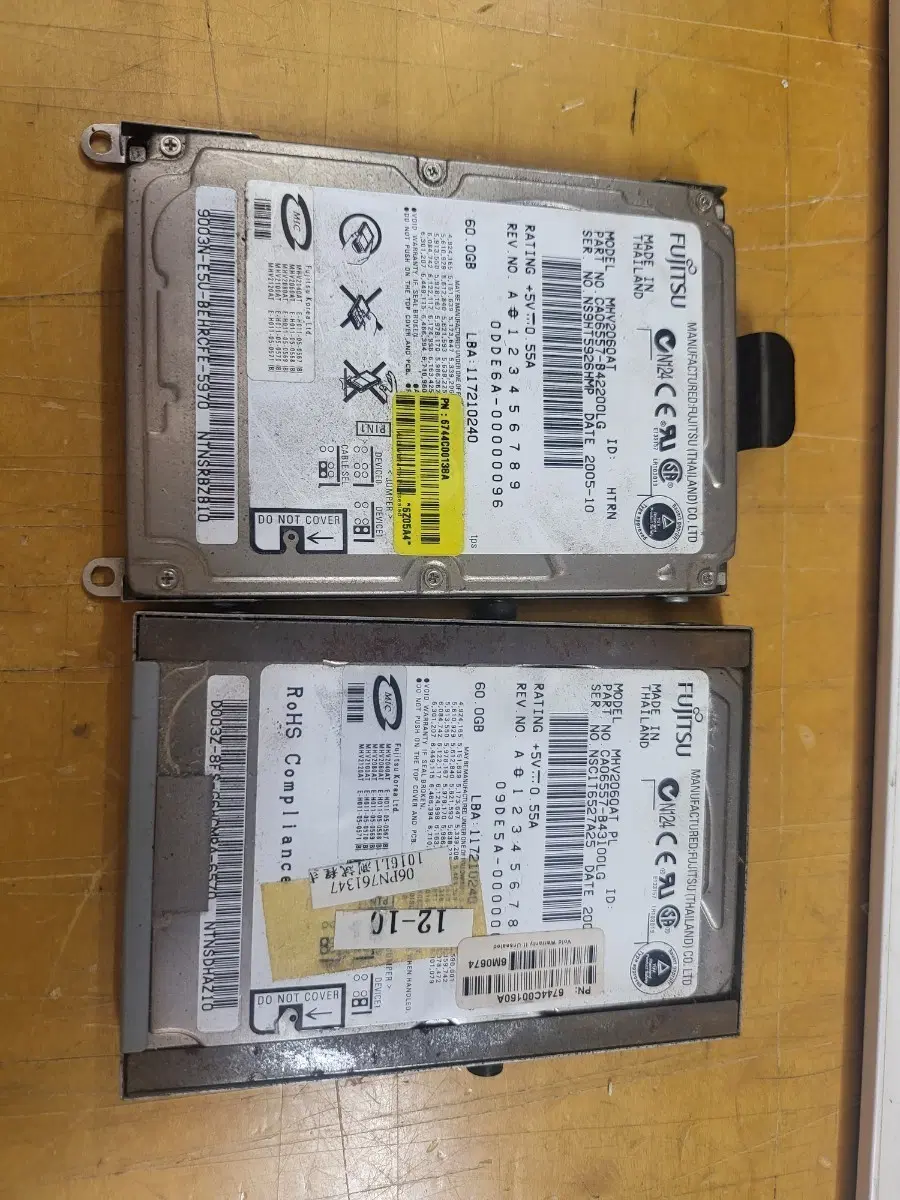 엔틱 2.5 ide hdd 60gb 노트북 아이디 하드 60gb 0026082505