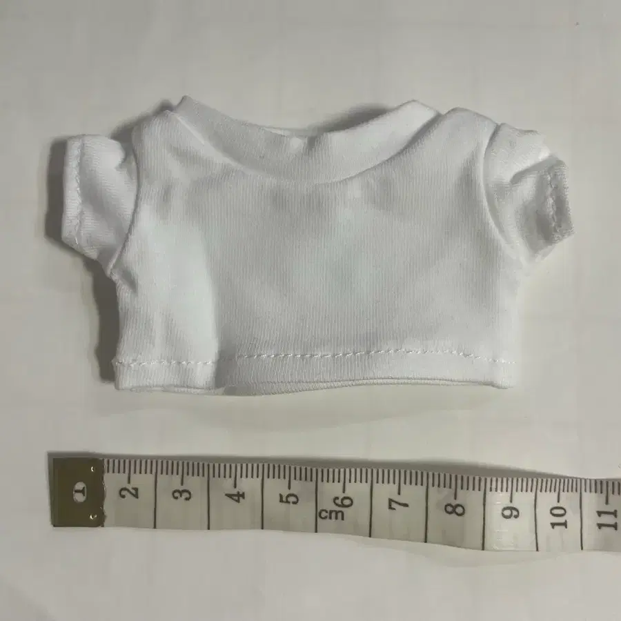 15-20cm 누이옷 인형옷 흰 티셔츠