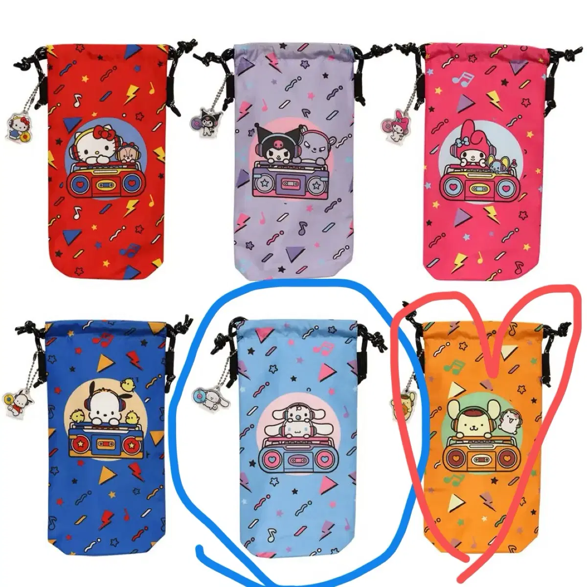 산리오 보틀 케이스 시나모롤 교환도 가능