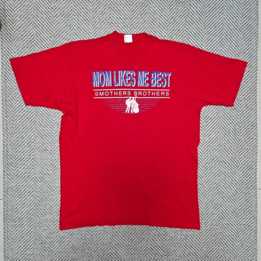 90s "Mom likes me best" 싱글스티치 티셔츠 (XL)