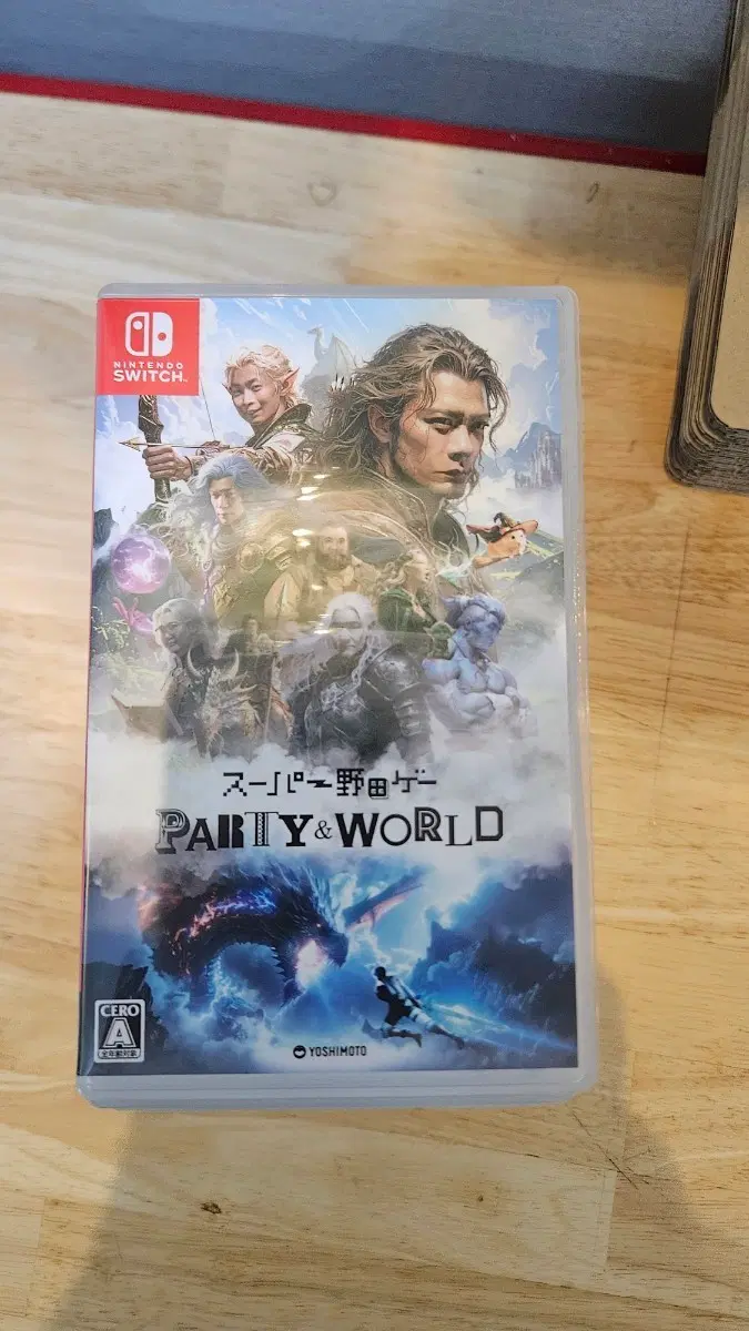 닌텐도 스위치 슈퍼 노다 게임 PARTY & WORLD 해외판