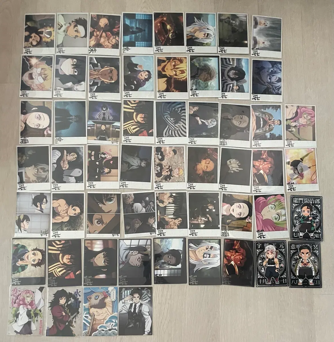 귀멸의 칼날 하이라이트 픽 카드 일괄