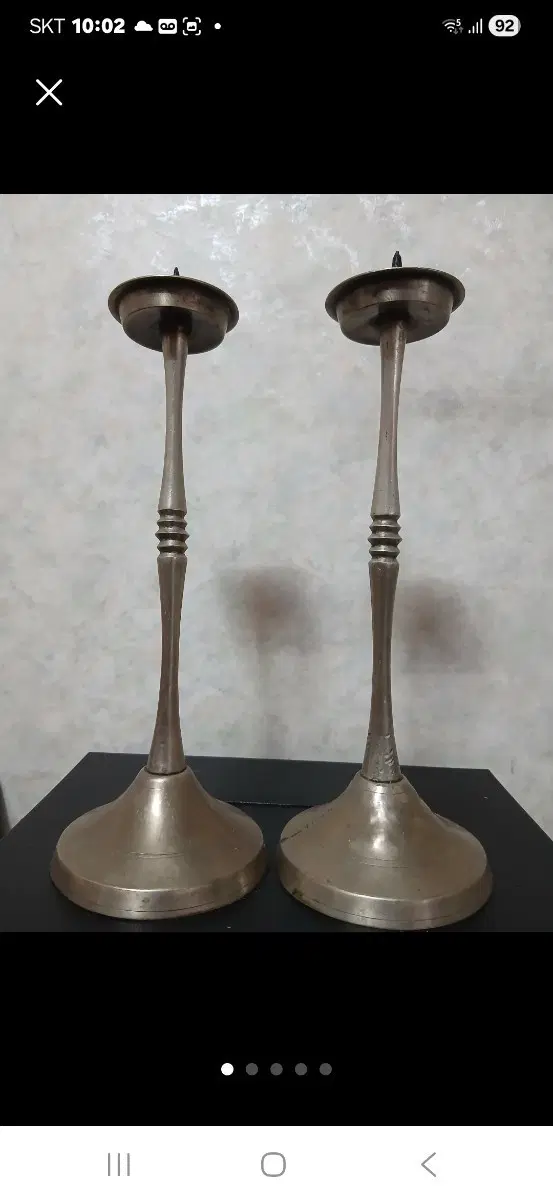 촞대한셋트 두개수량