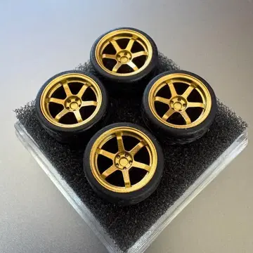 1/64 미니카 커스텀용 휠 세트 ZA103 10.5mm