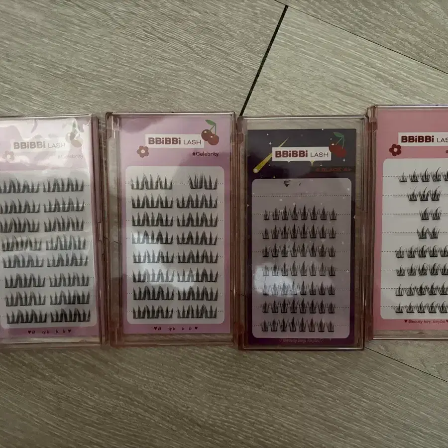 BBIBBI LASH 속눈썹 4종 세트