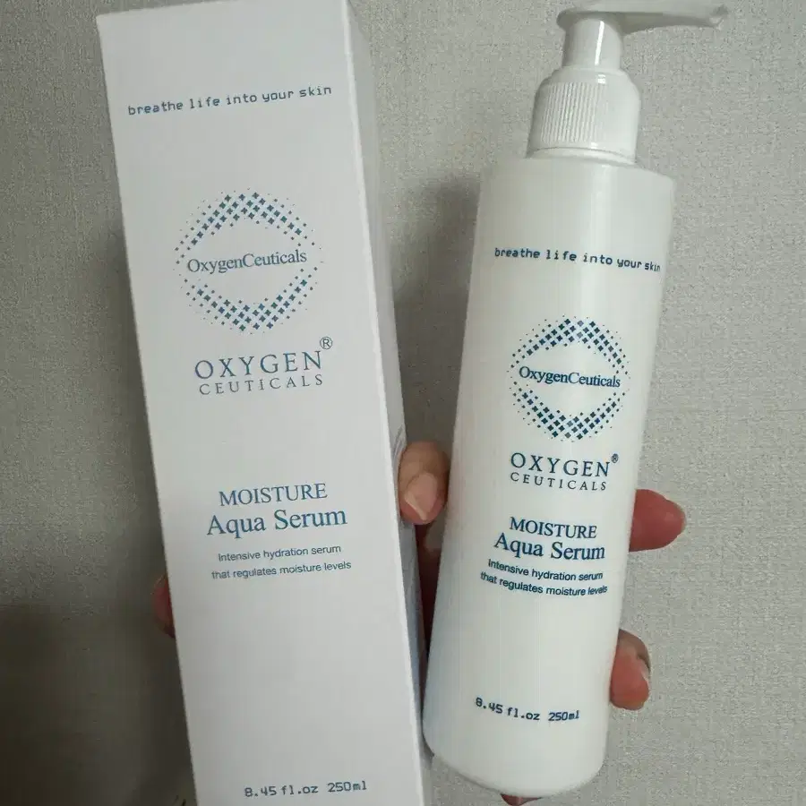 (우체국당일무배) 옥시젠슈티컬스 모이스춰 아쿠아 세럼 250ml