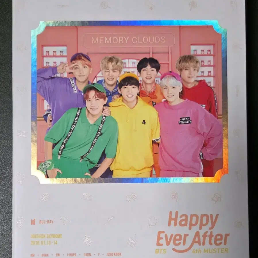 BTS 방탄소년단 4기 머스터 블루레이