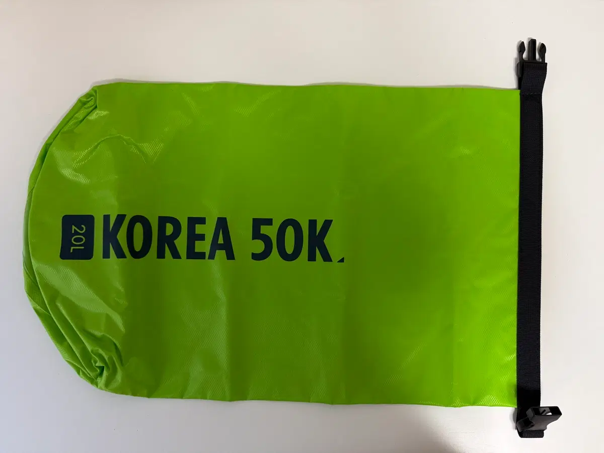 [새상품] KOREA 50K 드라이백 20L 라임색