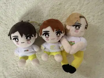 M!LK 요시다 진토 봉제 인형 3종 세트