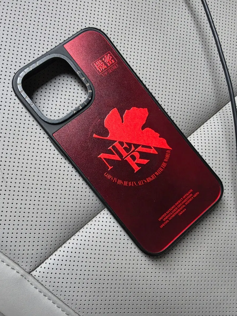 CASETiFY 에반게리온 NERV 맥세이프 아이폰 16프로맥스