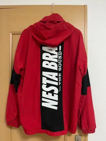 NESTA BRAND 나일론 자켓 후드 부착