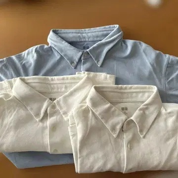 UNIQLO 피케 셔츠 3개 세트 XL 사이즈