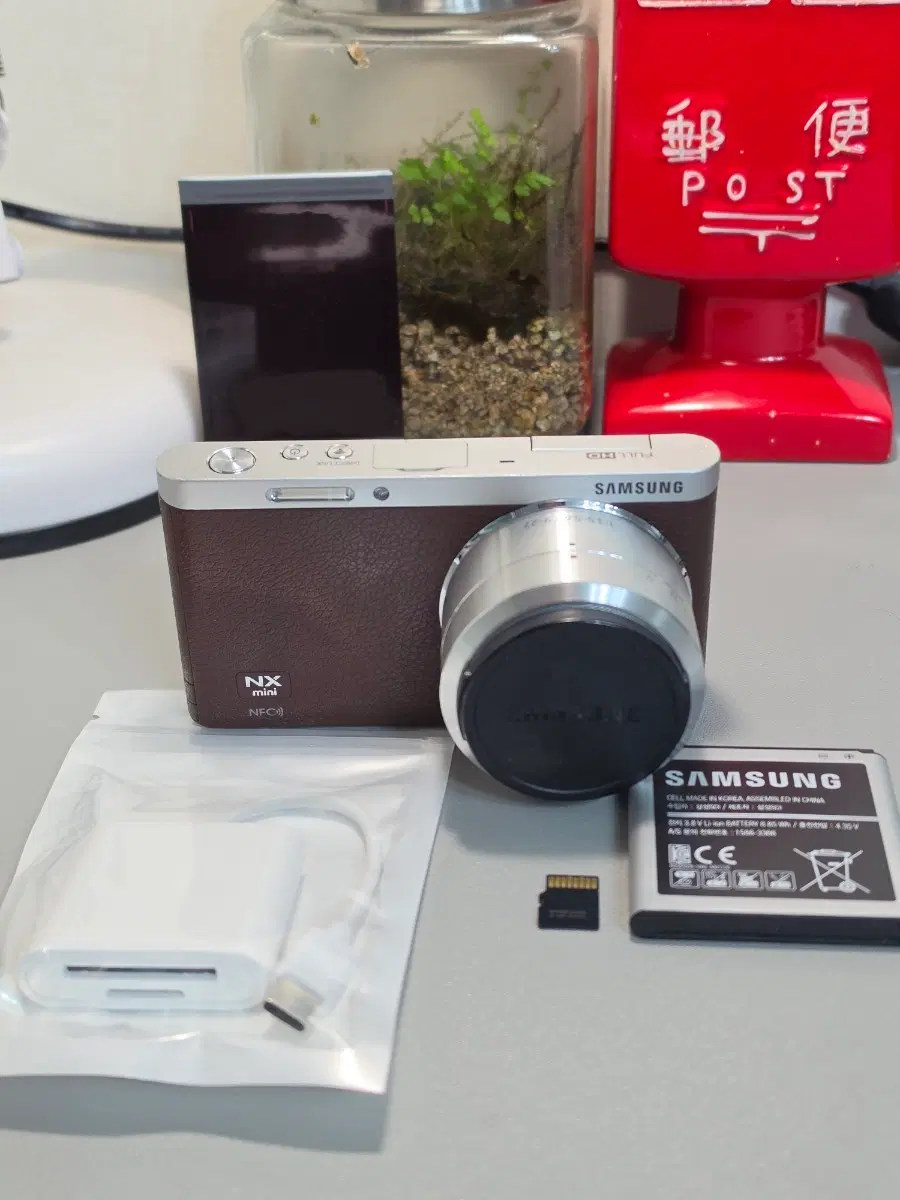 삼성 NX mini 카메라 브라운