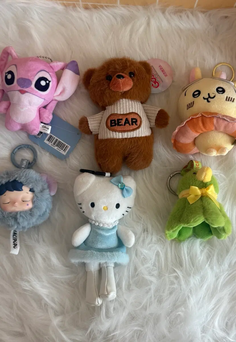 인형 일괄 판매 (키티, 팝마트 하치푸푸, 치이카와)
