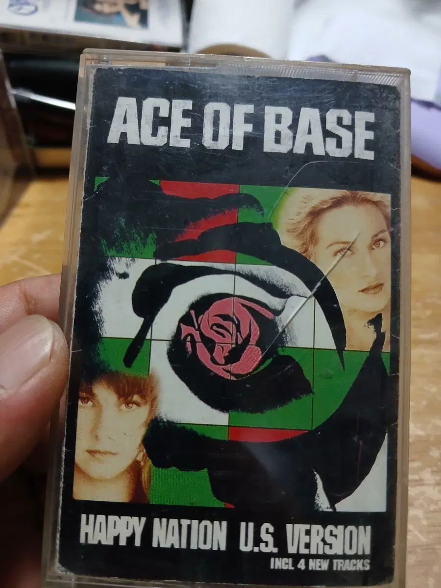 Ace of Base 해피 네이션 US 버전 카세트 테이프 소장음반방출