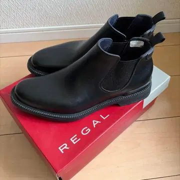 REGAL 사이드 고어 부츠 블랙