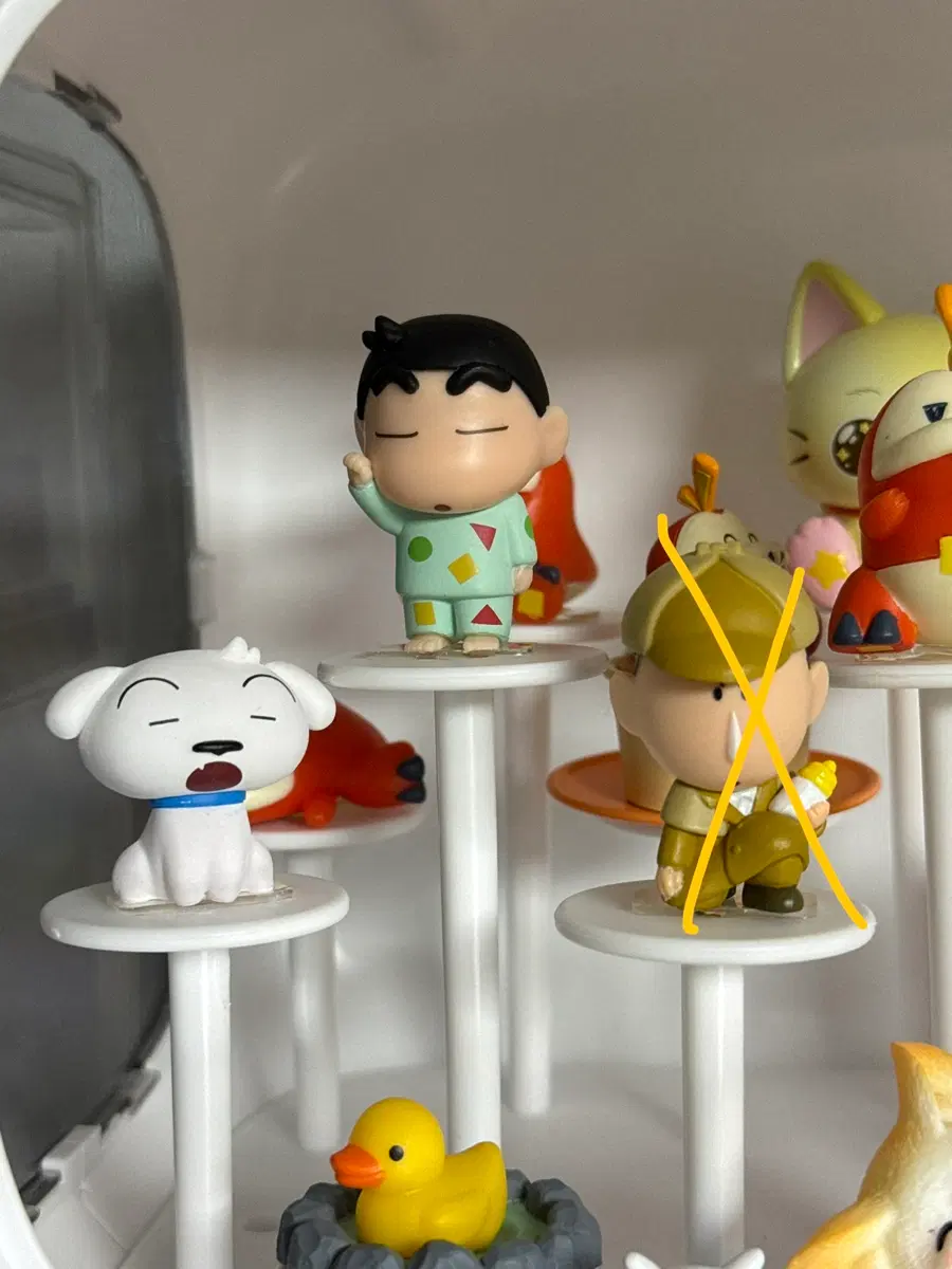 짱구, 흰둥이 짱구는 못말려 비몽사몽(잠꾸러기) 시리즈 피규어 가챠