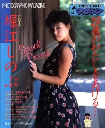 DELUXE 매거진 호리에 시노부 PHOTOGRAPHIC MAGAZINE 2