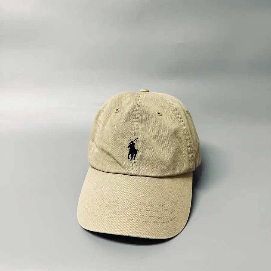 폴로 랄프로렌(POLO RALPH LAUREN) 베이지 케이블 니트 볼캡 / 야구모자 (OS)
