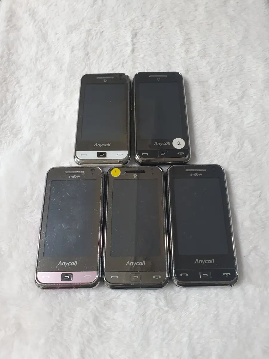 일괄판매 SPH-W5500 햅틱2 소장용