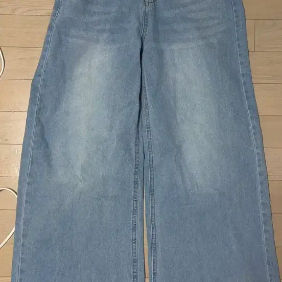 와이드 데님 팬츠 여름 청바지