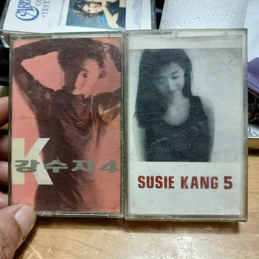 강수지 4집 / Susie Kang 5집 93.94.초판카세트 테이프