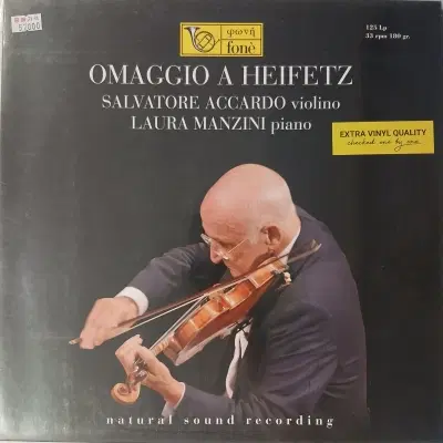 [리이슈엘피] Omaggio A Heifetz Salvatore Accardo
