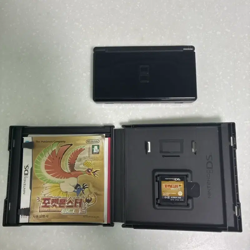 닌텐도DS 기기포함 포켓몬스터 하트골드