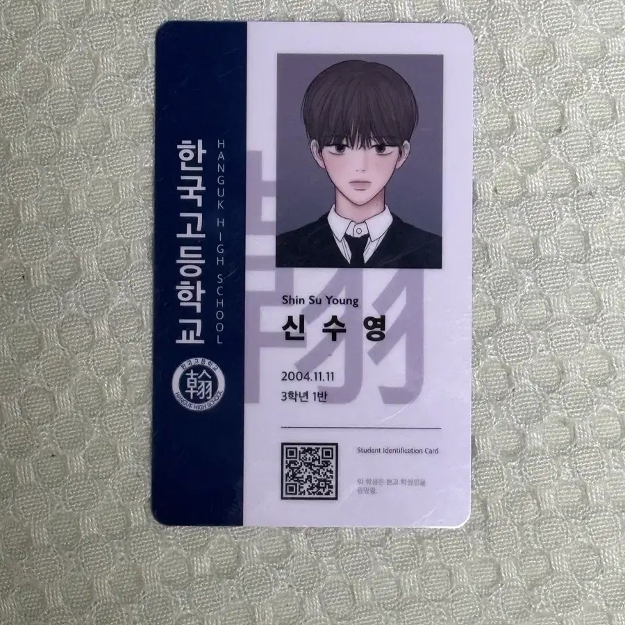 모호함의 언저리 신수영 학생증