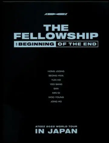 ATEEZ DVD THE FELLOWSHIP:BEGINNING OF THE END IN JAPAN JAPAN