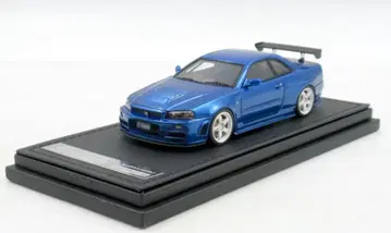 ignition model 1/43 니스모 R34 GT-R Z-tune 베이사이드 블루 IG0791