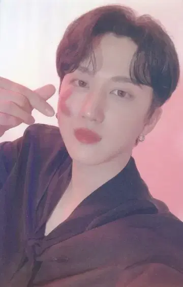 StrayKids NACIFIC 콜라보 창빈 트레이딩 카드 손가락 하트