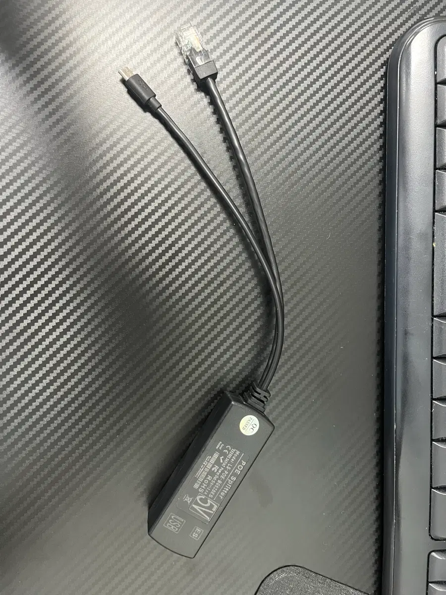 POE splitter 이더넷 마이크로5핀