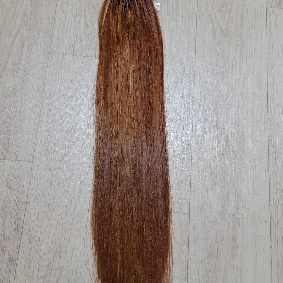 붙임머리 천연모 16인치 브릿지 118가닥