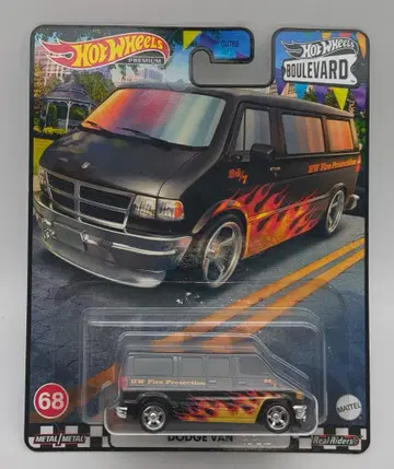 MATTEL HOTWHEELS BOULEVARD HOTWHEELS DODGE VAN 68