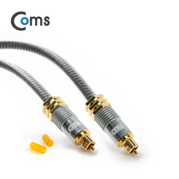 [딜러직판가/새상품][IB375] 오디오 광케이블 8파이 각/각 toslink to toslink Optical 최고급 실버 2M