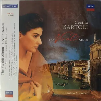 [리이슈엘피] Cecilia Bartoli Vivaldi Album