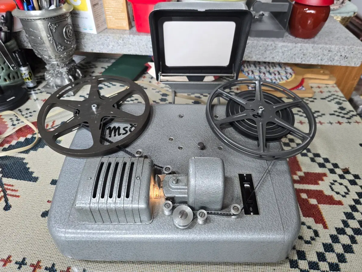 빈티지 체코슬로바키아제 8mm 필름편집기