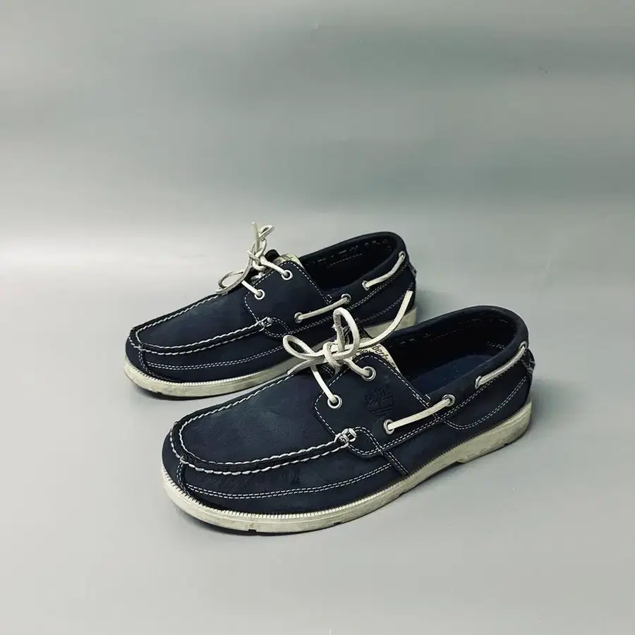 팀버랜드(Timberland) 클래식 네이비 보트슈즈 / 데크슈즈 (270 사이즈)