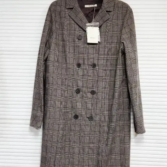 bcbg 더블 체크 롱원피스55