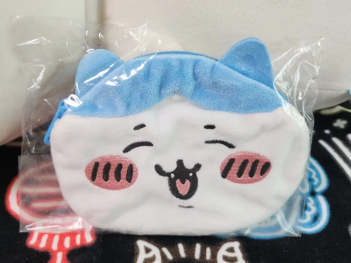 치이카와 오카오 파우치 동전지갑 하치와레 보수주머니