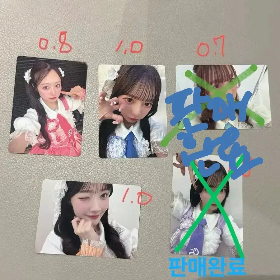 한국 미발매) 큐스토 포카 토레카 트레카 포토카드 양도 큐티스트리트 굿즈