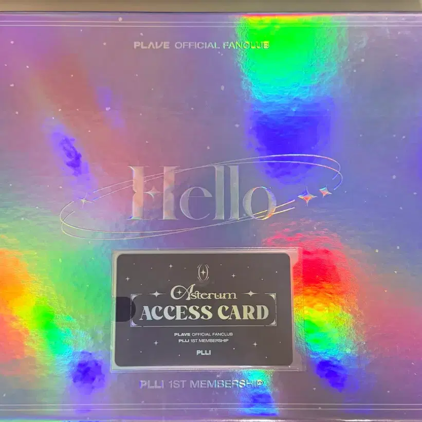 플래이브 PLLI 1기 멤버십 키트