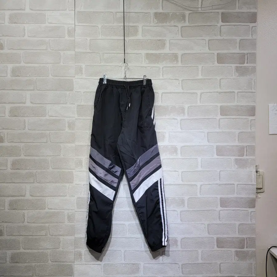 ㅎ1097 배색 우븐팬츠 F