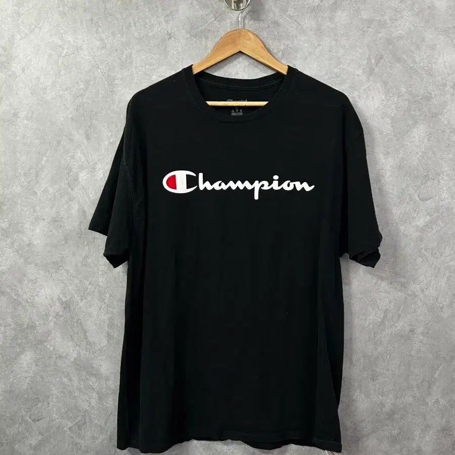 챔피온 반팔 티셔츠 블랙 XL